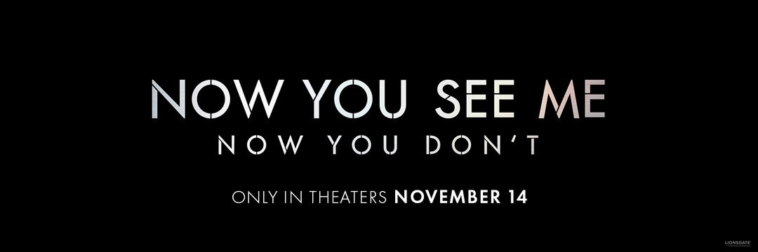 uahan2's tweet photo. ‘나우 유 씨 미 3’ 공식 제목은 <Now You See Me: Now You Don’t>

미국 11월 14일 개봉 https://t.co/Y6eQJZHplj