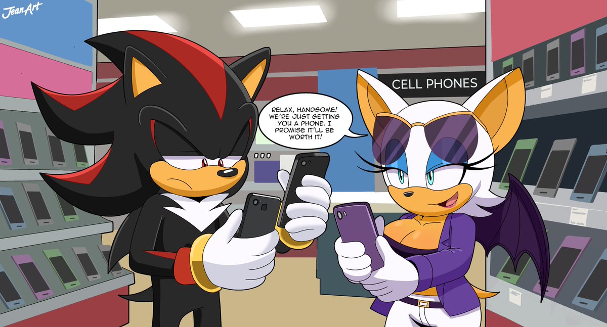 JeanArtOficial's tweet photo. [New commission for @PungeonMaster ]~

A Shadow and Rouge comic that still has a sequel 👀❤️

[Page 1 and 2]~ https://t.co/iNaY1xeqtG
