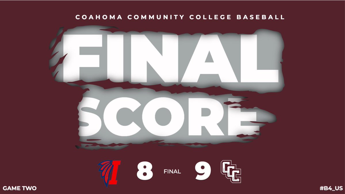 Coahoma CC Baseball tweet media