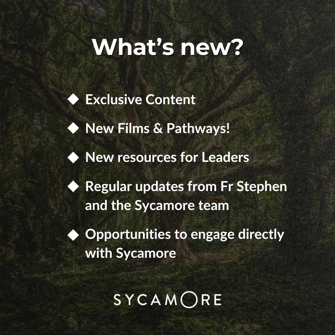 We’re thrilled to introduce SycamorePlus, our brand-new subscription service designed to provide exclusive Sycamore resources for leaders and communities.

📅 Launch: 28th April 2025

Register for our introductory webinar on Wed 9th April, 7-8pm at: us06web.zoom.us/meeting/regist…