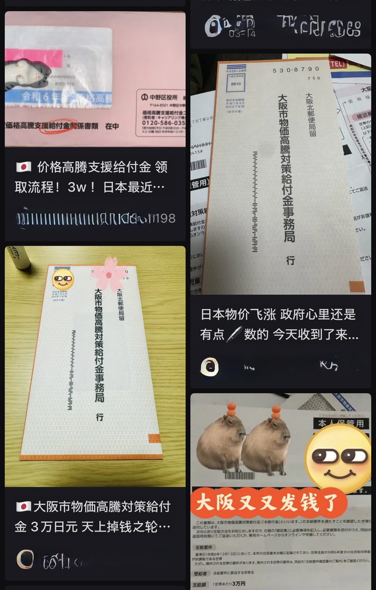 marimm2024's tweet photo. 非課税世帯3万円！
↓
中国語で歓喜の声 https://t.co/mOe9r6hwLK