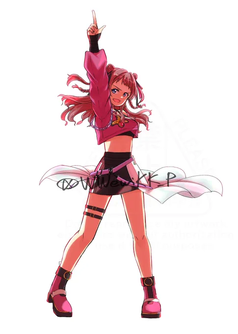 実は全身絵で描いてた