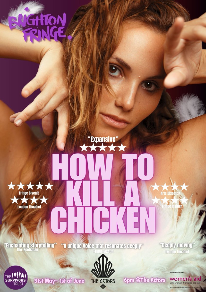 How To Kill a Chicken (@h2killachicken) on Twitter photo WE'RE BACK, CHICKENS!
For two nights only we'll be at The Actors for Brighton Fringe 31May/June 1st.
We can't wait!!!! 🐔🐔🐔🐔🐔🐔🐔
<a href="/brightonfringe/">Brighton Fringe</a> WE'RE BACK, CHICKENS!
For two nights only we'll be at The Actors for Brighton Fringe 31May/June 1st.
We can't wait!!!! 🐔🐔🐔🐔🐔🐔🐔
<a href="/brightonfringe/">Brighton Fringe</a>
