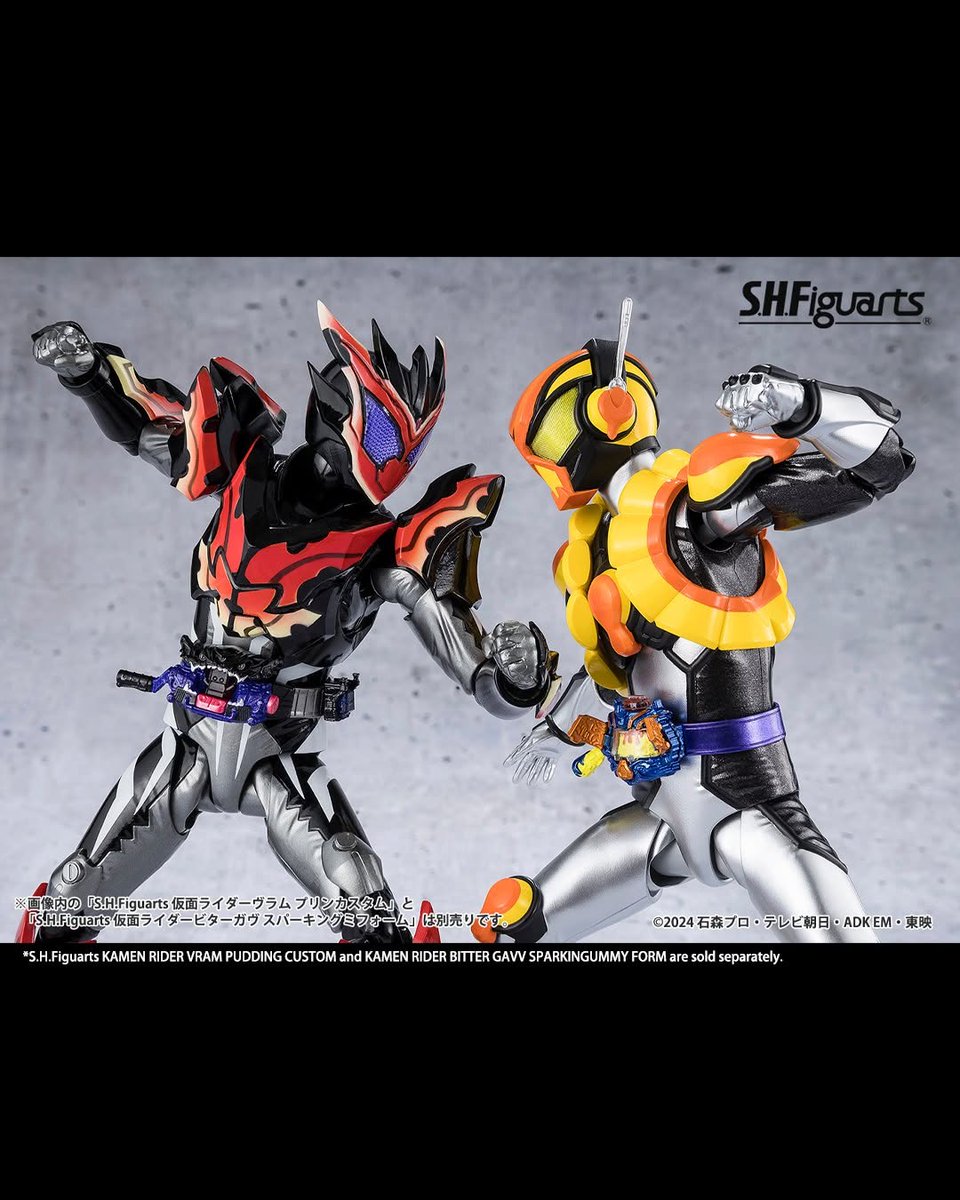 S.H.Figuarts KAMEN RIDER BITTER GAVV SPARKINGUMMY FORM

More info coming!

#kamenriderbittergavv #kamenridergavv #kamenrider #shfiguarts #tamashiinations