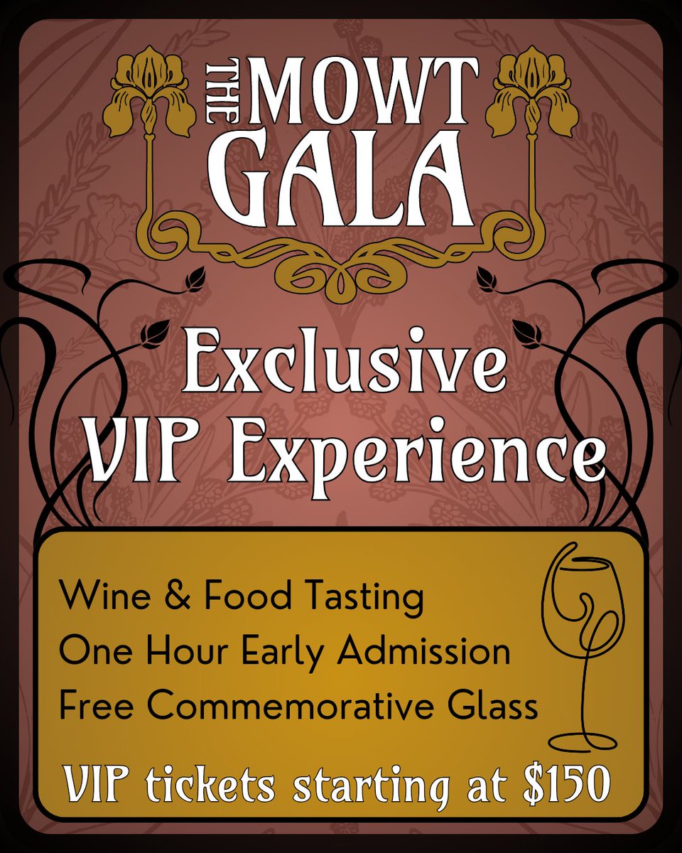 Dressed up, sipping wine, surrounded by dinosaurs? The MOWT Gala on April 26 is part museum after-hours, part vintage glam night out—with food pairings, live music, and a new WWI exhibit. Early bird tix still live!
eventbrite.com/e/the-mowt-gal…