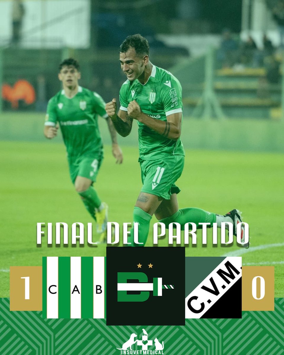 🇳🇬GANOOOOOOO BANFIEEEELD

Banfield 1️⃣ - 0️⃣ Villa Mitre (BB) 

10 partidos después del encuentro frente a Newell's por la Fecha 2, el Taladro volvió a la victoria y avanzó a los 16avos de la Copa Argentina🏆

🔜Se enfrentará a Tigre en la siguiente fase.