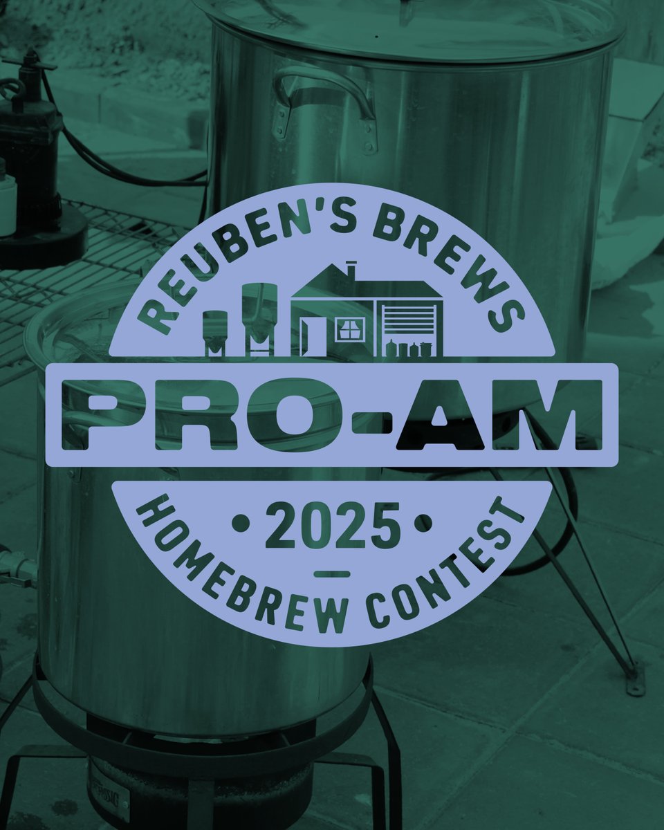 Hey homebrewers, did you forget to enter our Pro-Am? We're accepting late entries until Thursday, April 3rd! reubensbrews.com/reubens-brews-…