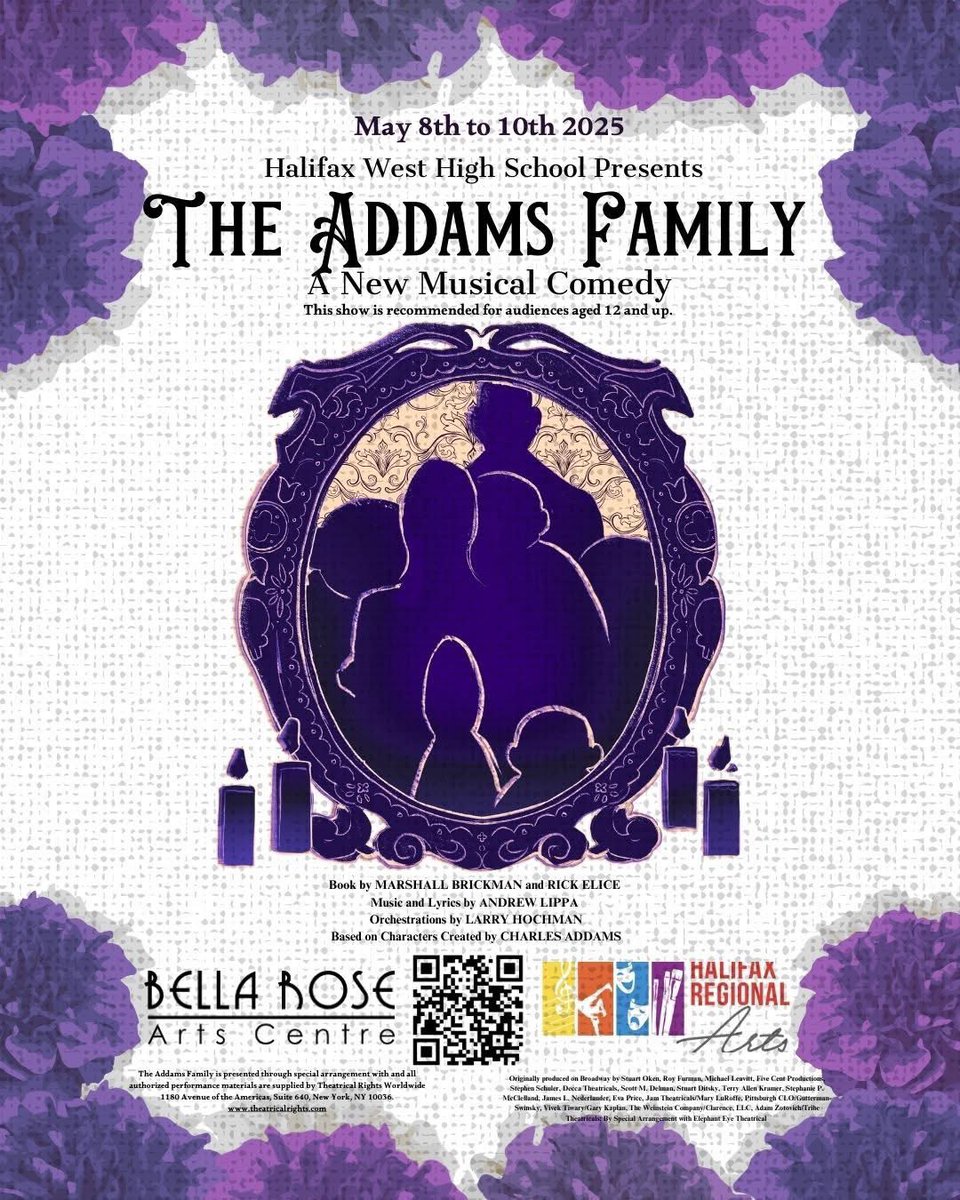 Tickets are now on sale for the Addams Family! eventbrite.ca/o/bella-rose-a…