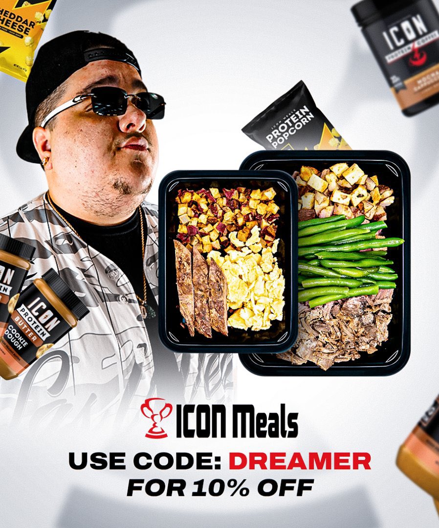 Welcome <a href="/iconmeals/">ICON Meals</a> as the official meal prep partner of the Dream Team!!!

Use code “Dreamer” at checkout for 10% off at iconmeals.com!!!
