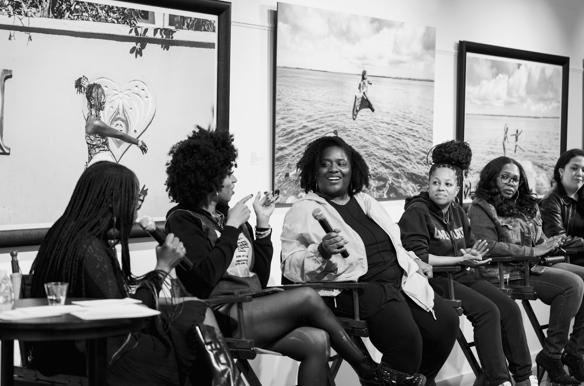siftmedia215's tweet photo. Recap Video UNITED WE HEAL FILM FESTIVAL
State of the Union: Black &amp; Brown Women In Film
Featured Panelists:
Kyra Knox
Stephanie Ramones
Victoria Wilcox
Eboni Zambazi – SIFTer
Shameka S.L. Sawyer (SIFT Affiliate)
Ebony Roberts
https://t.co/nIXUIJWLOy

#filminPhilly https://t.co/glN1dgDrcy