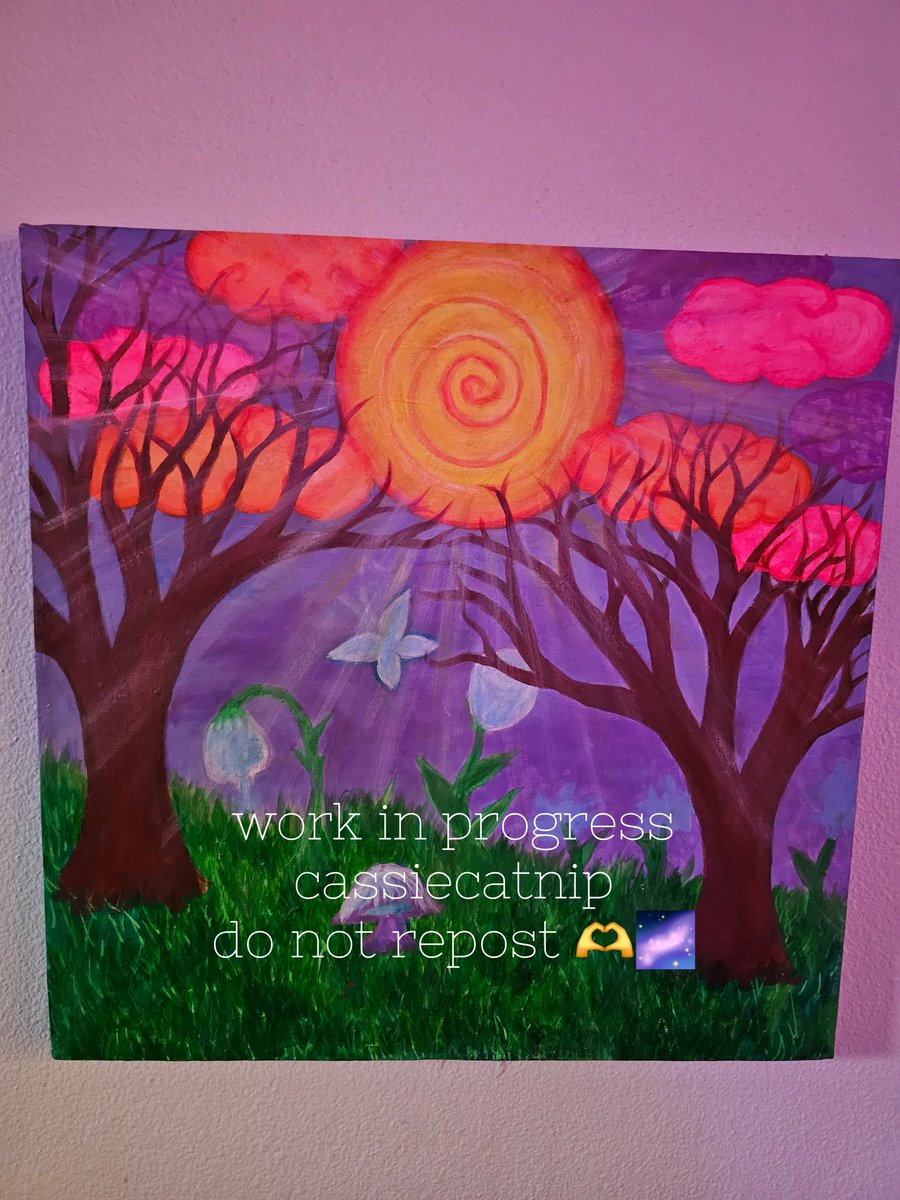 cassiecatnip's tweet image. Started in 2020 🫶🌌  its almost complete! #wip #cassiecatnip #painting