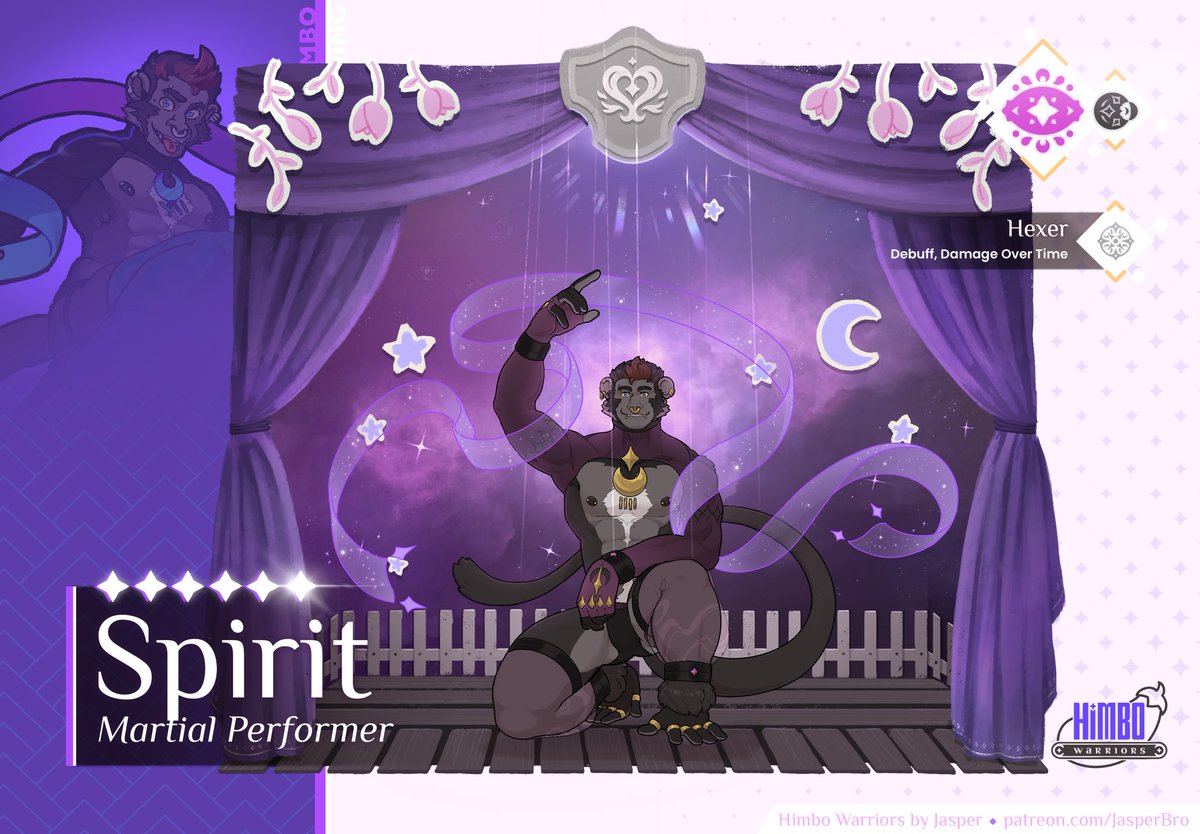 Harris and Spirit went through their awakening together and formed a Fate Link bond between them 💜✨

Huge thanks to <a href="/spiritpaw/">Spirit (Commissions Closed)</a> and <a href="/Foff_PharmD/">⛓️🏳️‍🌈The Big Gay Papabear🏳️‍🌈⛓️</a> for trusting me your himbos once again for this piece 💕