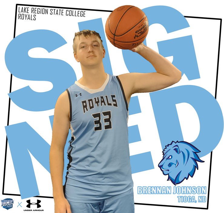 Lake Region St MBB (@lakeregionstmbb) on Twitter photo We are excited to welcome 6'8 big man from Tioga, ND Brennan Johnson (<a href="/brennanj4409/">brennan johnson</a>) to the #RoyalsFamily. His senior season he led the state in scoring (27.8ppg) & rebounding (17.8rpg). 4x All District | 2x All Region. He was All State & Senior Athlete of the Year. #JoinRoyalty We are excited to welcome 6'8 big man from Tioga, ND Brennan Johnson (<a href="/brennanj4409/">brennan johnson</a>) to the #RoyalsFamily. His senior season he led the state in scoring (27.8ppg) & rebounding (17.8rpg). 4x All District | 2x All Region. He was All State & Senior Athlete of the Year. #JoinRoyalty