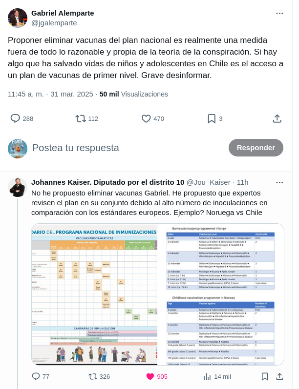 Infinito_CL's tweet photo. @eldesconcierto Dejaré esto por aquí y me retiraré lentamente... JA!! Entre más lo atacan, más crece #KaiserPresidente https://t.co/LJIGxH8g4z