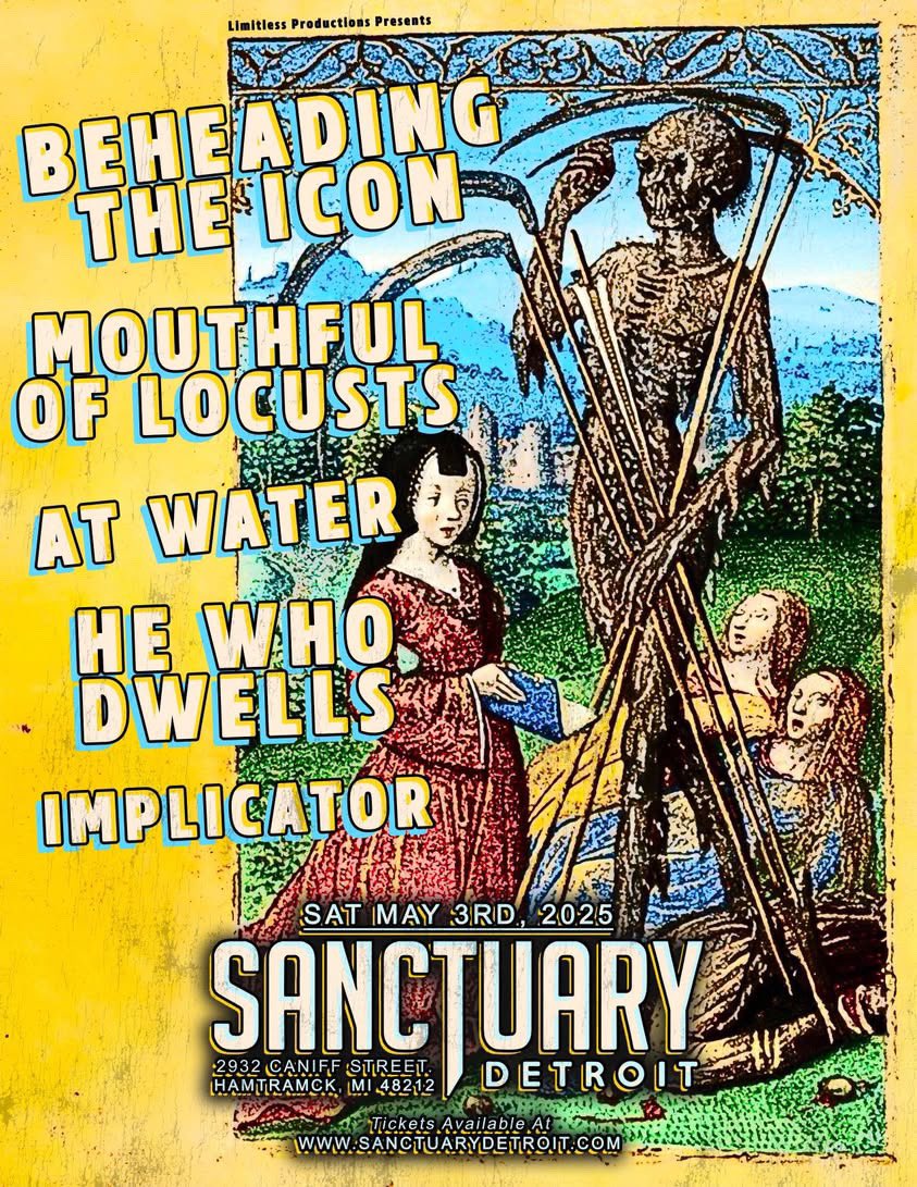 Live2getRadikal's tweet photo. Fucken pumped to be playing the sanctuary. Check out beheading the icon https://t.co/MMIdpFx3rC