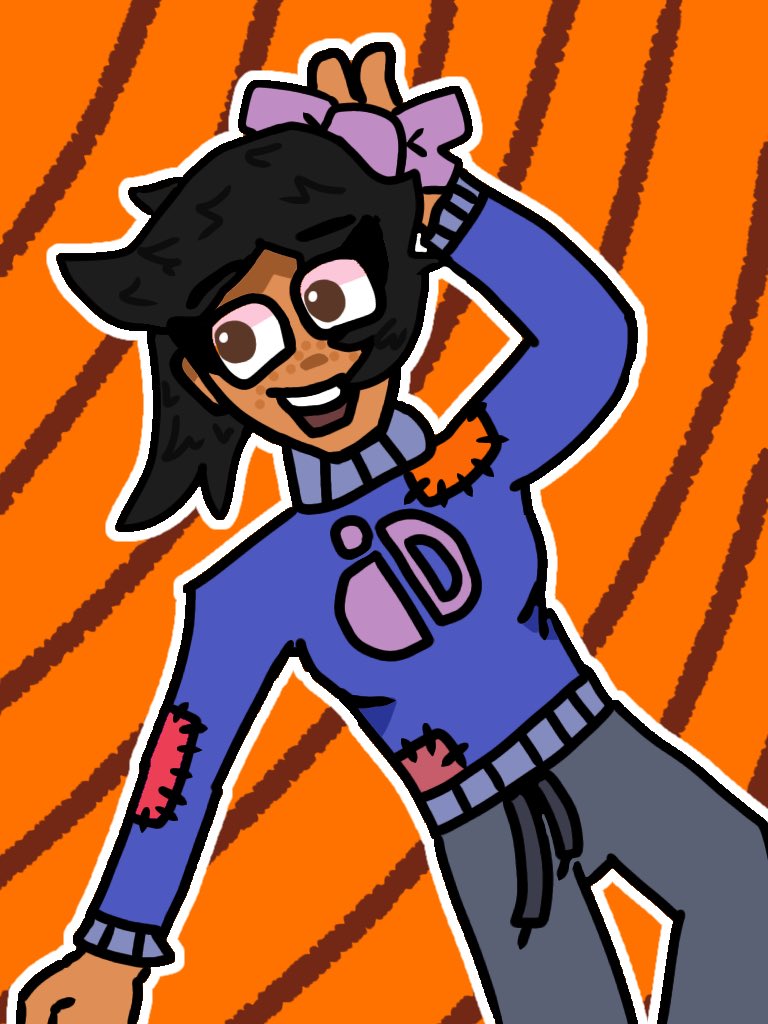TheZeroByte_'s tweet image. NEW PINNED:
Hey, Iβm ZeroByte! I create 2/3D Art and my main fandoms are FNaF, Murder Drones, Fortnite and Invincible!
These two are my OCs, Cassie and Zero-Byte. Theyβre rivals because of lore..