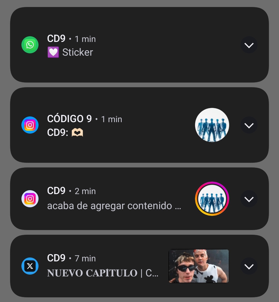 ximenaamts_'s tweet photo. Notificaciones de mis más íntimos amigos 😍 https://t.co/s8N7a9xRxX