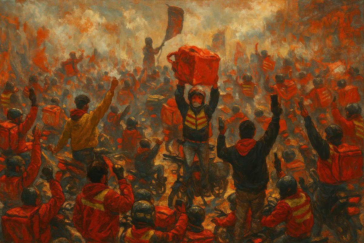 TheZuckerMusk's tweet photo. Paralisação dos entregadores: o dia em que o Brasil tremeu com medo de ficar sem lanche https://t.co/vzCL7Ex8rA
