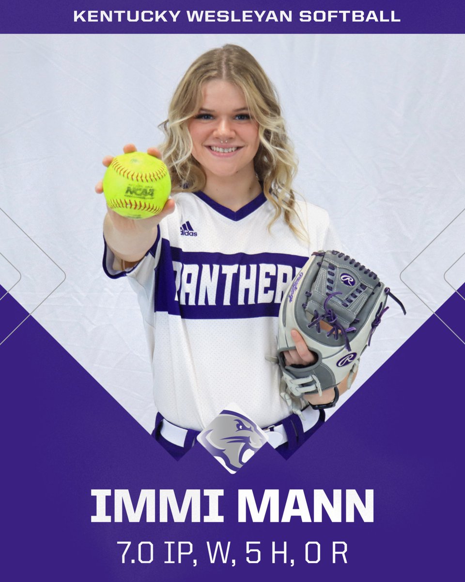 Our ace wasn’t joking around out there today 😉

Congrats on your first career complete game shutout, Immi! 💥

#Forward