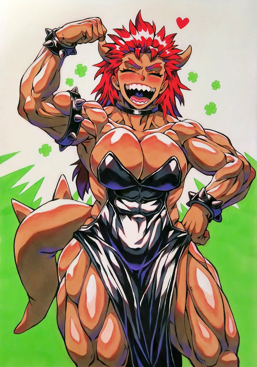 Bowser ( TS Human form )
She was so popular last time! I'm sure she was really happy! So I drew her! Thank you for watching!🥰🥰🥰