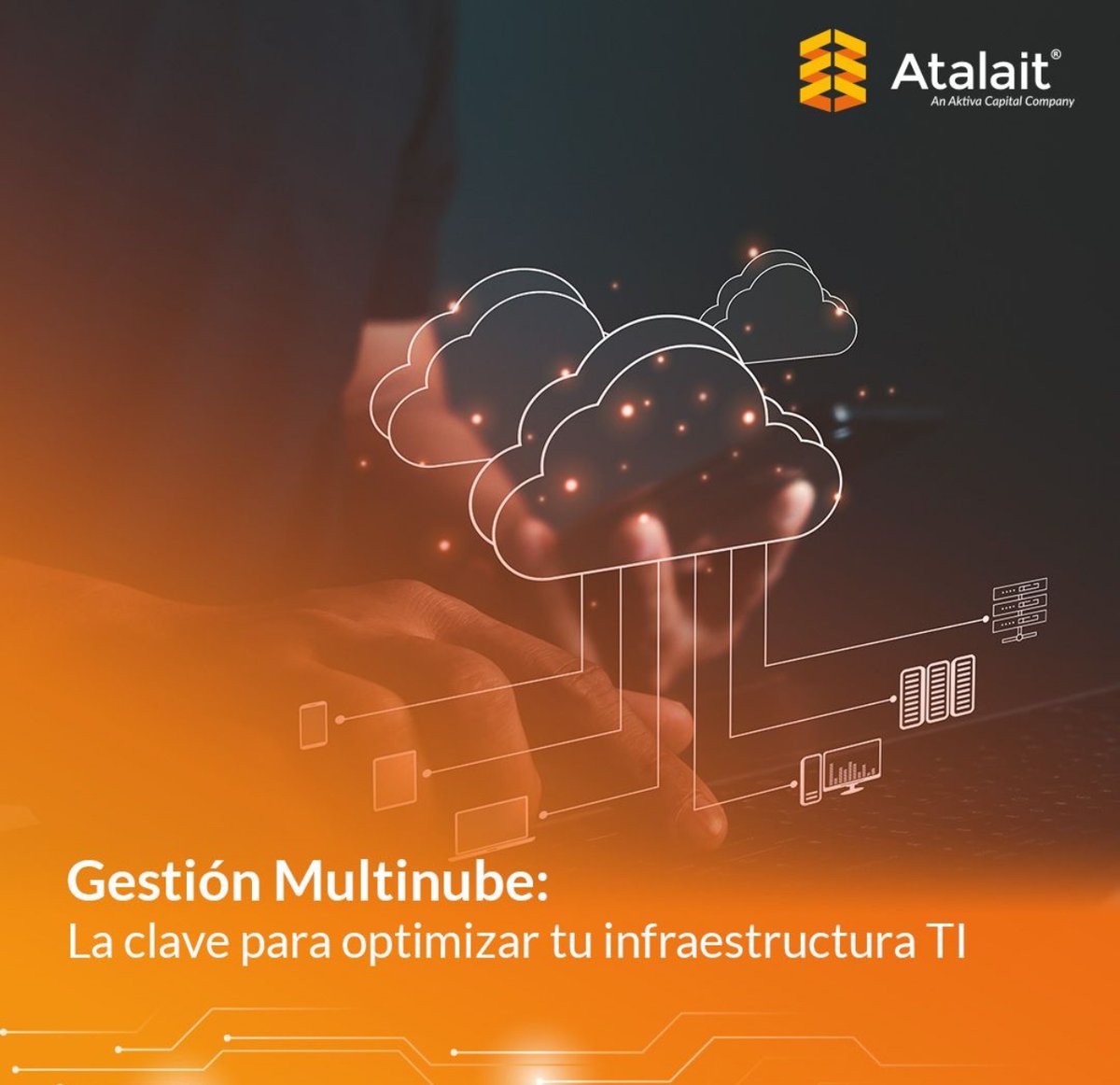 📢 La gestión multinube permite administrar múltiples entornos con ...
