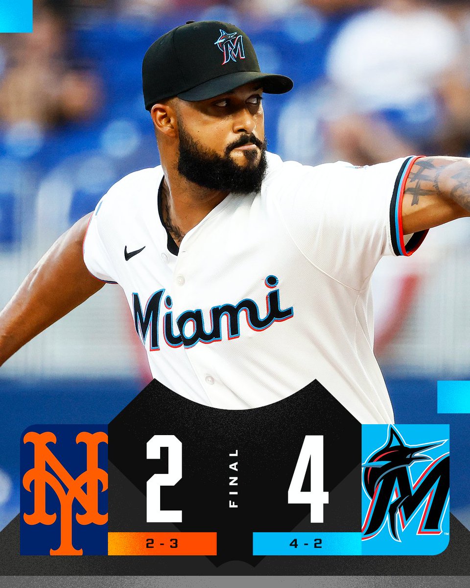MLB's tweet photo. Sandy Alcantara picks up his first win since September 2023! https://t.co/KlWgsySX6d