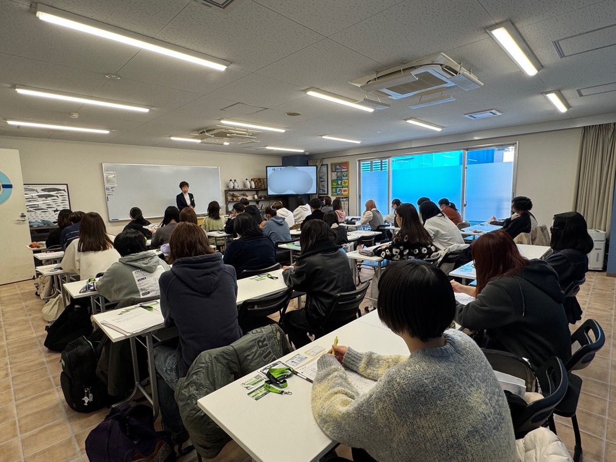 NCA_ECO's tweet photo. ／
#名古屋ECOでの学び
＼

本日4/2から新入生オリエンテーションが始まりました！
2025年に入学する、新入生を対象としたオリエンテーションです☺️

まだまだ緊張すると思いますが、
少しずつ慣れていきましょう🤗 https://t.co/W7D1S7MCoL
