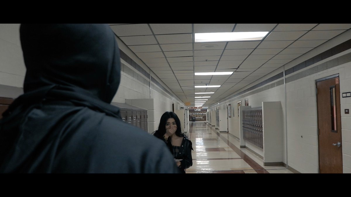 CTELFCISD's tweet image. Congrats to our AV Practicum students (and sisters!) Lorena & Mia Fortuna, for their Horror genre nomination at the 14th Annual Student Film Awards for their chilling short film The Gift! So proud of your talent and drive! #StudentFilmAwards #AVProud #WomenInFilm #CTE