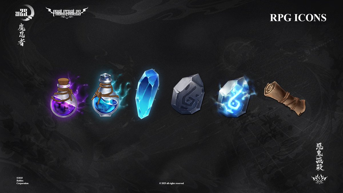 fabletables's tweet image. RPG Icons Examples
.
.
#ROBLOX #RobloxUI  #robloxart #RobloxDev