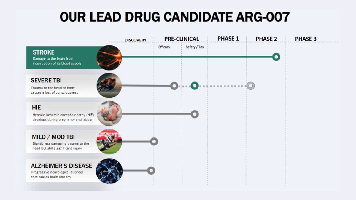 Here's a summary of ARG-007
✅Cationic poly-arginine peptide
✅Multiple mechanisms of action working across multiple conditions
✅Granted patents &amp; strong IP
✅Significant pre-clinical efficacy
✅Proven safe for healthy humans

Learn more ➡️bit.ly/41GcSjG
