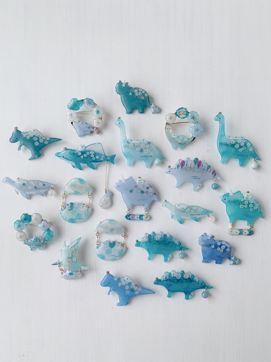 恐竜集合🦕🦖🌼