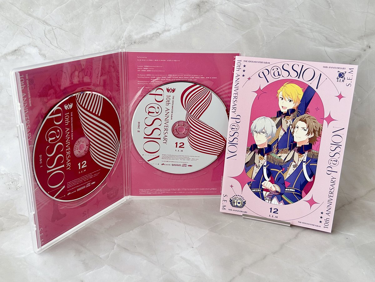 CD情報】#SideM ／ ㊗本日発売🎉 10th ANNIVERSARY P@SSION 12 S.E.M