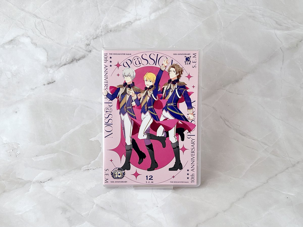 CD情報】#SideM ／ ㊗本日発売🎉 10th ANNIVERSARY P@SSION 12 S.E.M