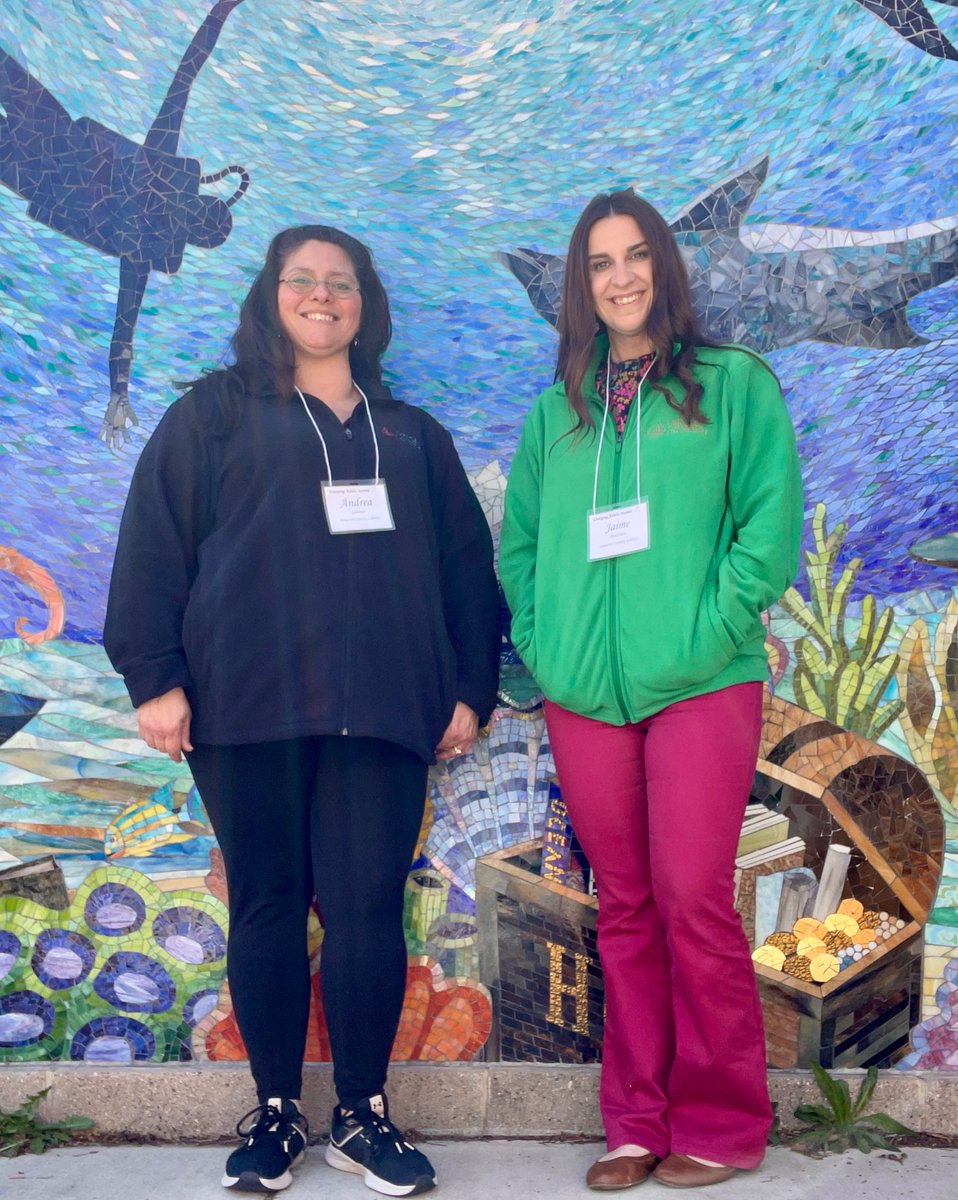 SomersetCounty1's tweet photo. Andrea & Jaime had the pleasure of attending the Emerging Adults Summit at the Howard County Library System today! We look forward to promoting more programs & collections geared towards the 18-29 year olds in our community📚☺️ #emergingadults #libraryprograms https://t.co/PkOJm2MAAO