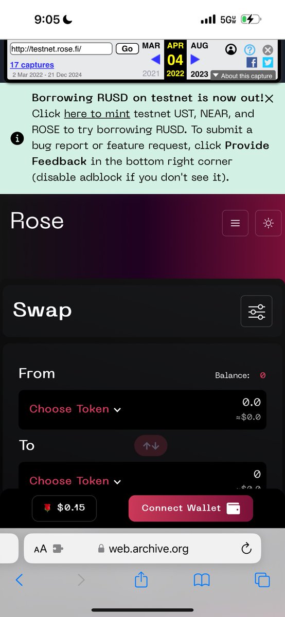 StockingMa23639's tweet photo. Snapshots of the URL linked to $RUSD from waybackmachine 

8QnTxw5qik2hqCc3enT2agvBHC6BjubZLka9EmJRpump

No clue what the token is, but maybe someone smarter than me does https://t.co/LA27EOMOQ3