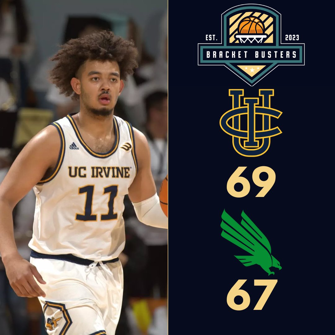 The UC Irvine Anteaters (<a href="/UCImbb/">UCI Men's Basketball</a>) are headed to the <a href="/NITMBB/">NIT</a> finals! 

Devin Tillis led the team with 16 points, 11 rebounds, 1 assist, and 1 steal. 

The Anteaters took down North Texas 69-67 while shooting 50% from deep and holding the Mean Green to just 34.3% shooting!
