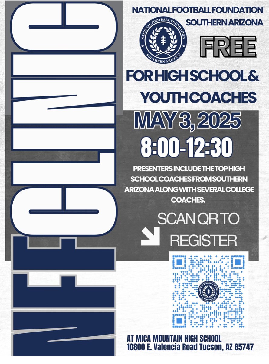 cdo_football's tweet photo. Ready to talk some ball! Coach McKee and Coach Peace will be speaking at the event. Get signed up now. Go Dorados! https://t.co/GFalfShLc8