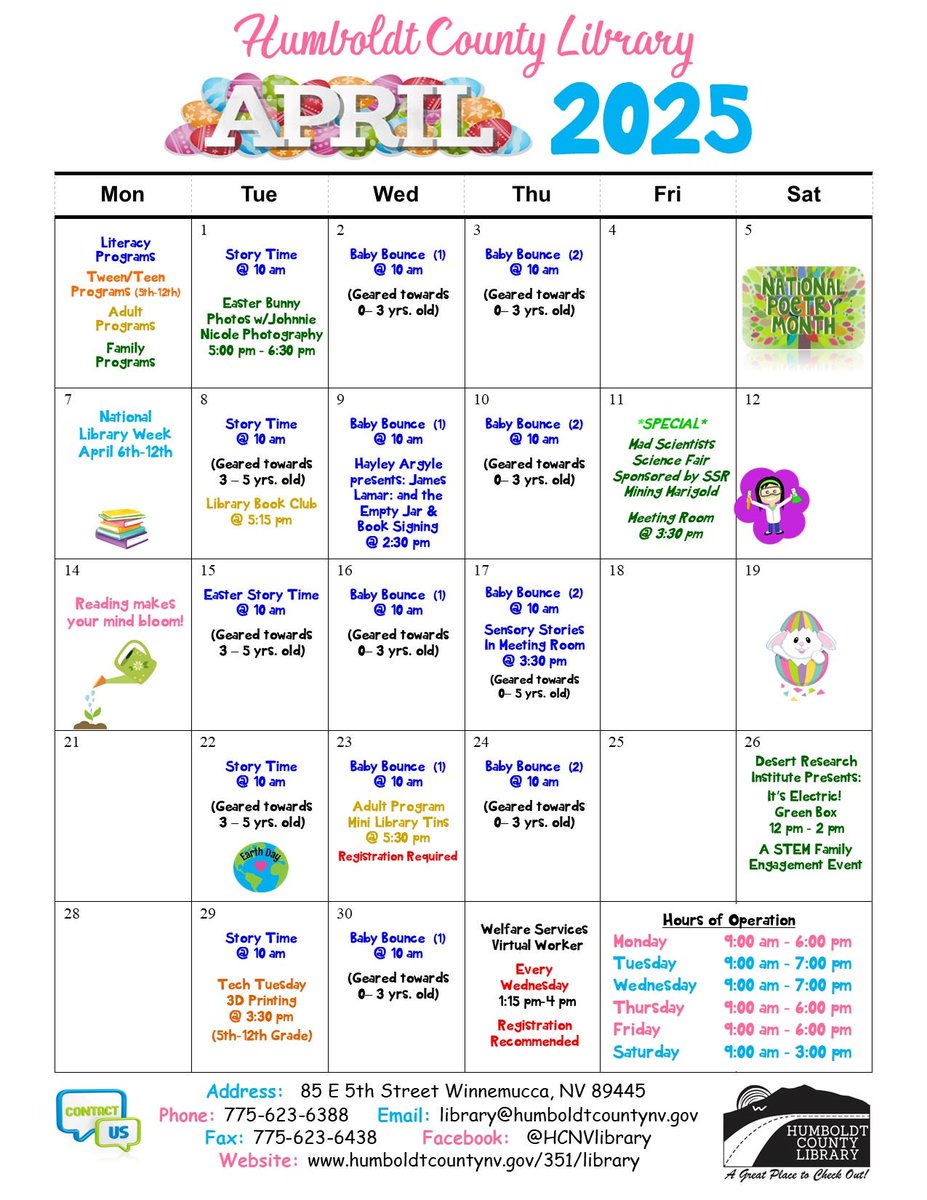 Humboldt County Library tweet media