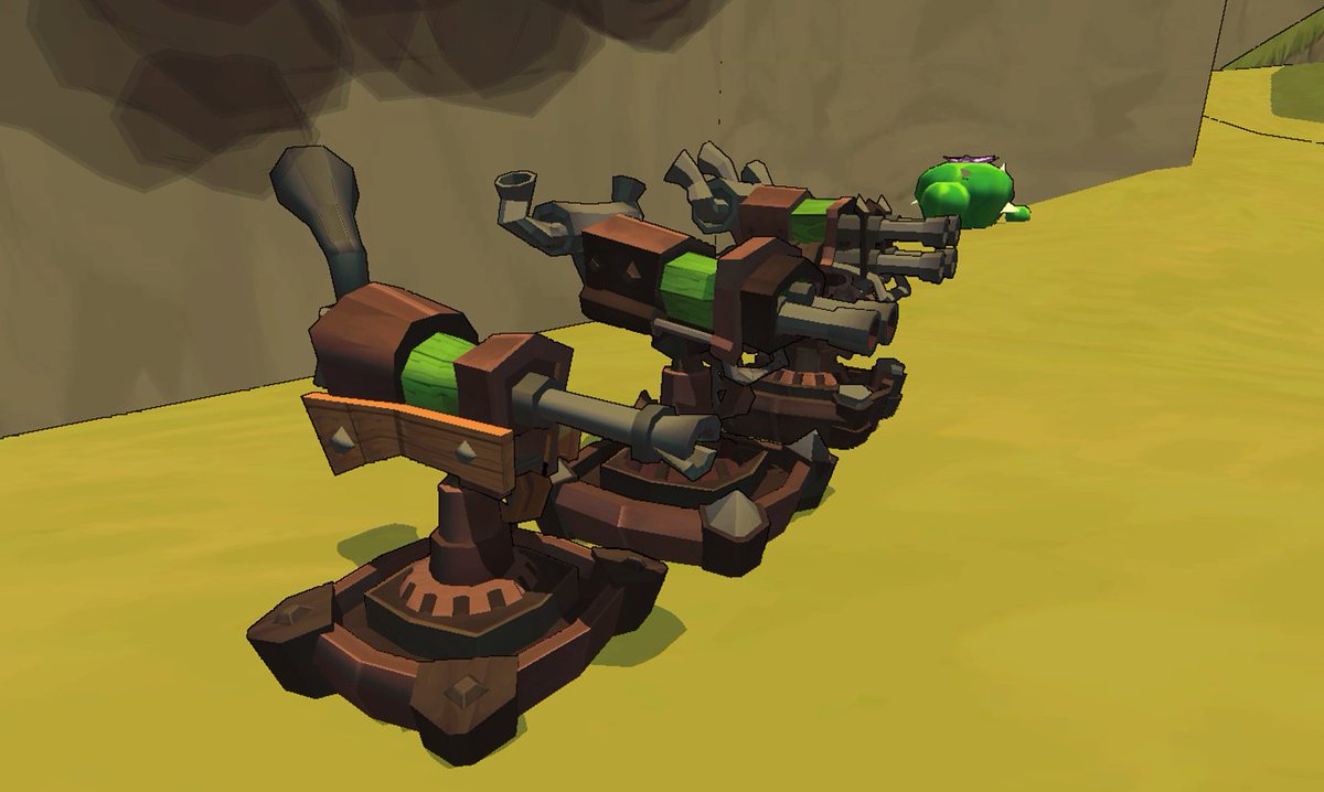CalangosCube's tweet image. New Models for the basic turrets comming!!!
#gamedev #gamedevelopment #gamedevbr #indiegame #indiedev #madewithunity #Indiebr #indiegamebr #indiegamebrasil