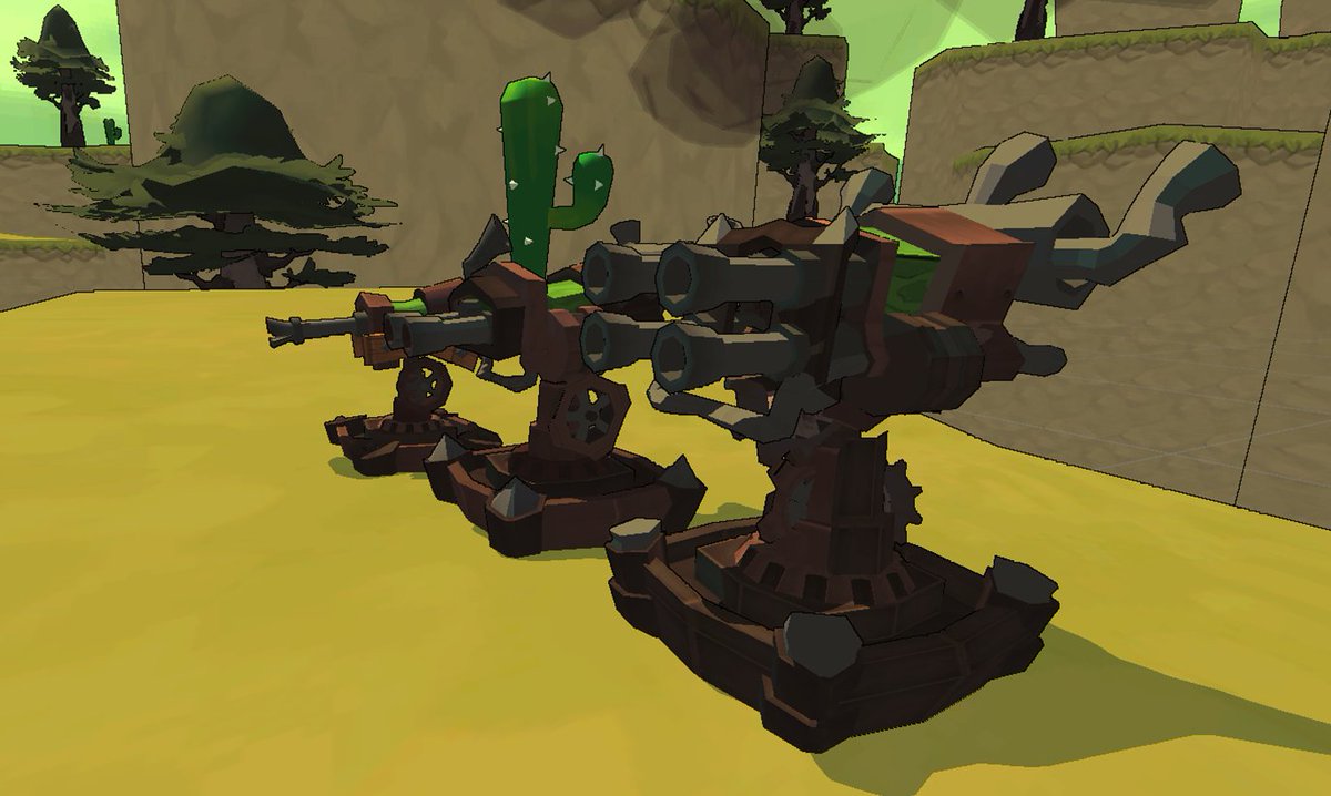 CalangosCube's tweet image. New Models for the basic turrets comming!!!
#gamedev #gamedevelopment #gamedevbr #indiegame #indiedev #madewithunity #Indiebr #indiegamebr #indiegamebrasil