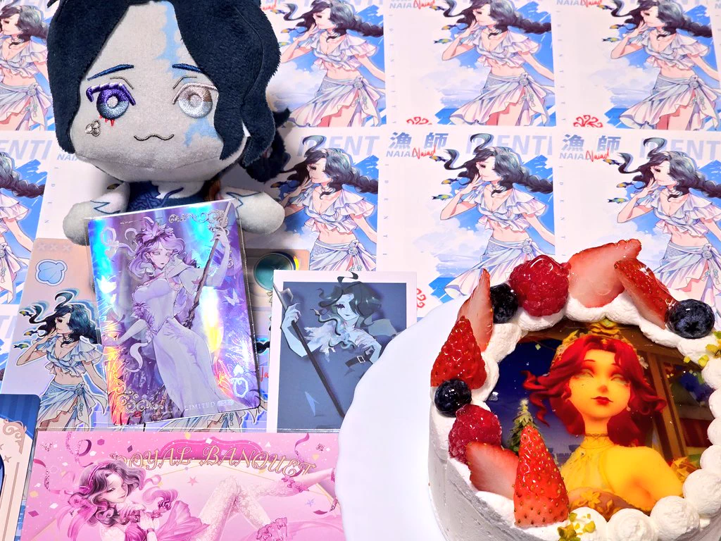 IdentityV Cafe アクリルスタンド 漁師　グレイス　パジャマパーティ IdentityV Cafe アクリルスタンド 漁師 グレイス パジャマパーティ