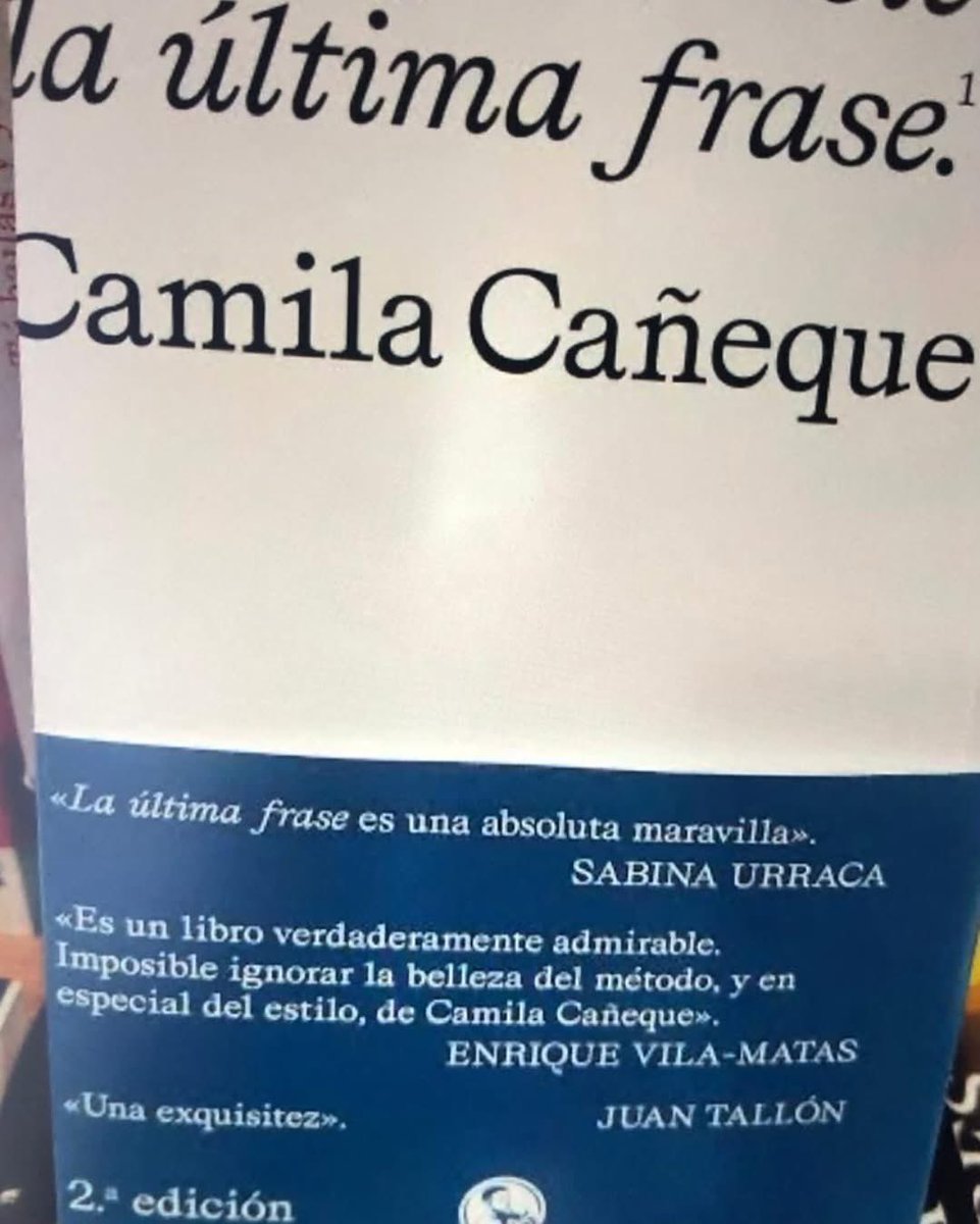 La última frase de Camila Cañeque es…un TESORO✨  

#DanielaRomo #RecomiendoLeer #CamilaCañeque #Libros #Leer #Lectura #Compartir #Lectora #Mexico