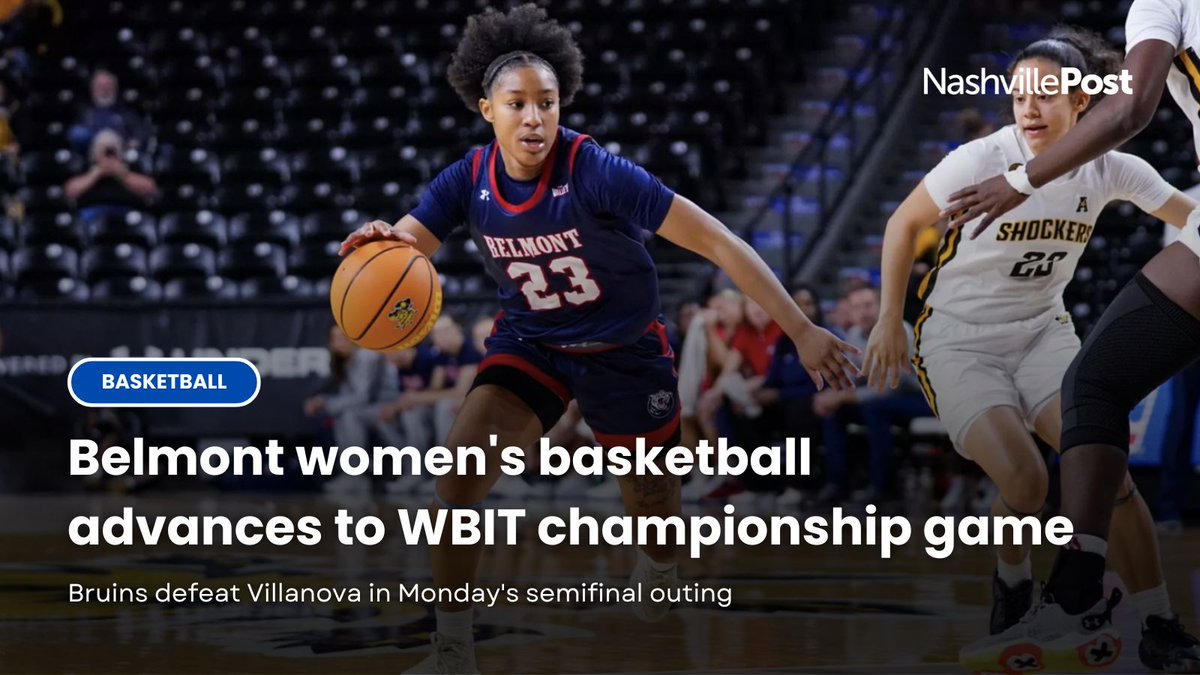 The Belmont women's basketball team is headed to the 2025 Women's Basketball Invitation Tournament (WBIT) championship game.

Read more: nashvillepost.com/sports/basketb…