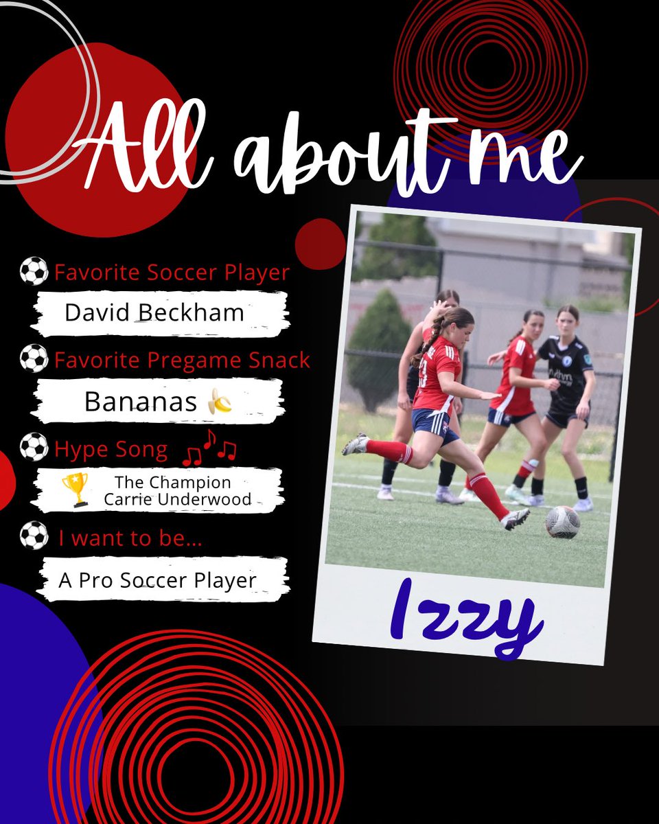 ChallengeSC2011ECNL (@challenge11ecnl) on Twitter photo ⭐️ PLAYER SPOTLIGHT ⭐️ Check out ⬇️ Izzy and what gets her game day ready. 🔥 
Check out her instagram @thereal2011izzy and on X <a href="/izzyolivarez/">Isabella Olivarez</a> ⭐️ PLAYER SPOTLIGHT ⭐️ Check out ⬇️ Izzy and what gets her game day ready. 🔥 
Check out her instagram @thereal2011izzy and on X <a href="/izzyolivarez/">Isabella Olivarez</a>