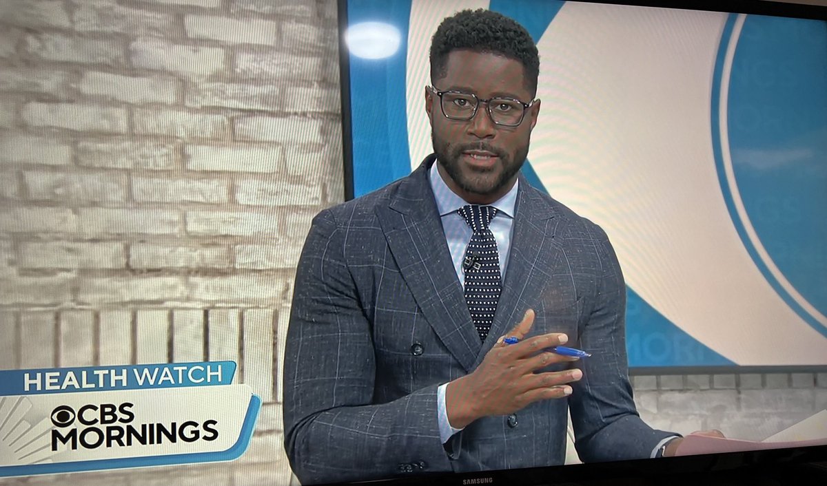 airby9's tweet photo. ⁦@CBSNews⁩ Nate, you about to bust out that suit, man! I see those muscles! https://t.co/9fdwtmcdkF