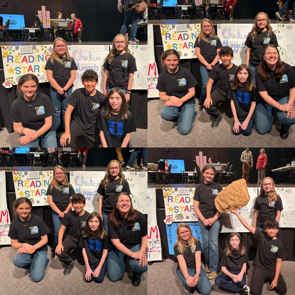 Thank you to Mrs. Maggio -Huber and our amazing 5th grade students! Eyestone participated in our first Battle of the Books competition with an 8/10 final score. Great job, Cougars! #eyestoneiswheretheHEARTis