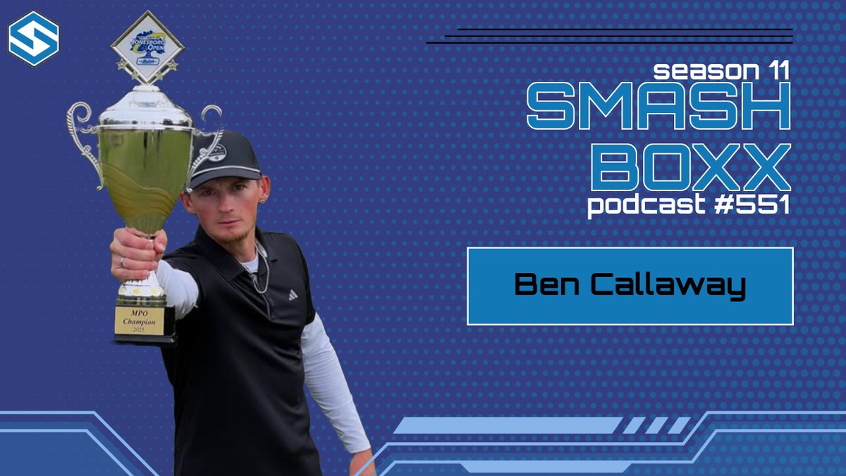 Excited to have Ben Callaway on the show tonight!

#StepInsideTheSmashboxx
<a href="/DiscraftDG/">Discraft Disc Golf</a> <a href="/PDGA/">PDGA</a> 

youtube.com/live/xn2TFwRHE…