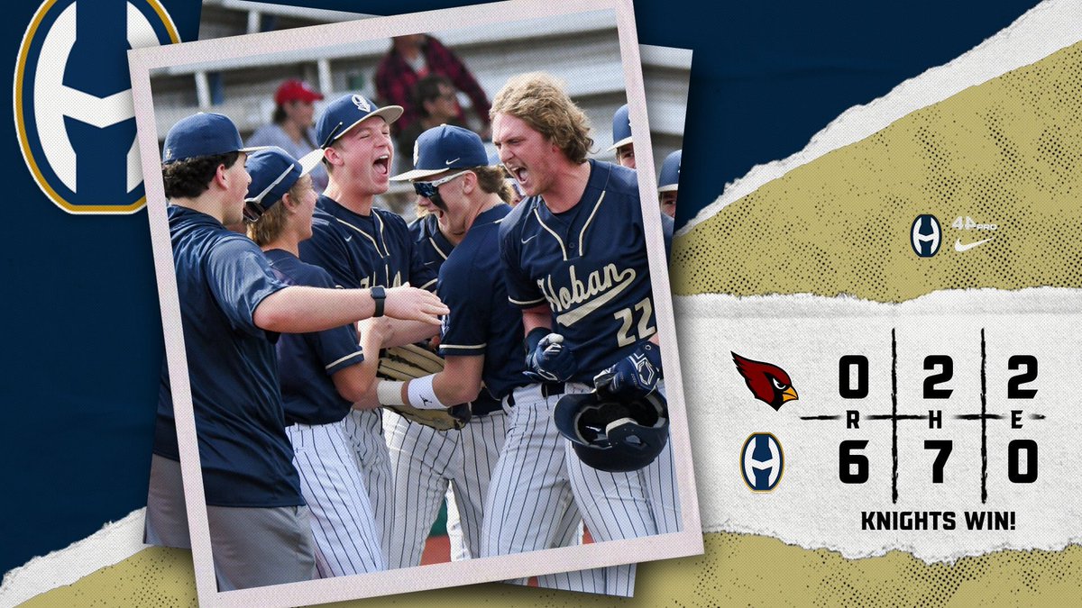 Knights win!

Falkenstein 1-3
A. Karhoff 2-3, RBI, 2R
Givens 1-3 R
Stewart 1-3 RBI
B. Bantum 1-2
Andrews 1-1 2BB

Hardesty (W) 4IP 5K 1H
Zellers 1.1 2K
Stewart 1.2 2K