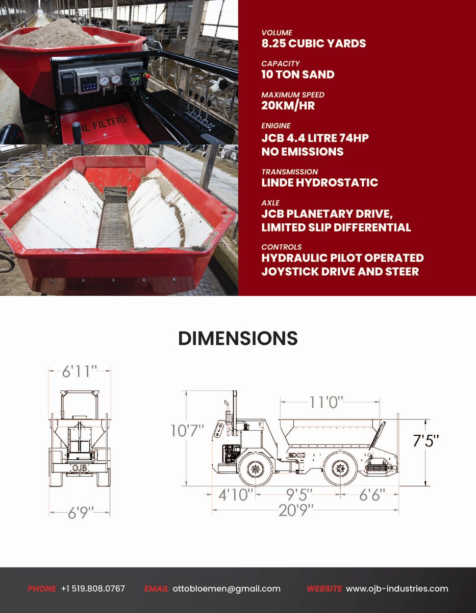 Come and see us <a href="/DairyXPO/">Canadian Dairy XPO</a> to check out our new self-propelled sand slinger. youtu.be/NOZ_2HFxDaA?fe…