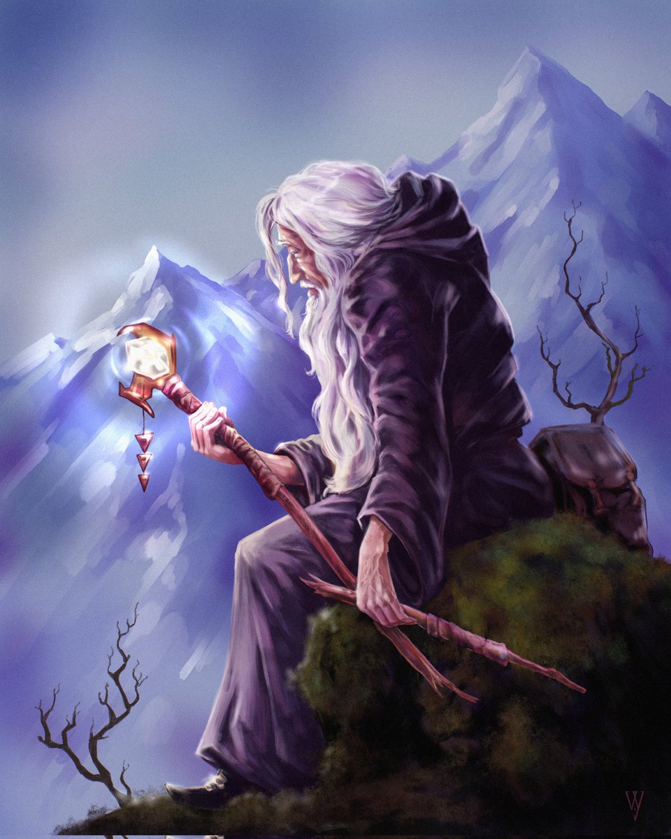 What's the saddest wizard poem you've ever read? Here's mine for consideration (with original art work):
parknotes.substack.com/p/a-wizards-re…